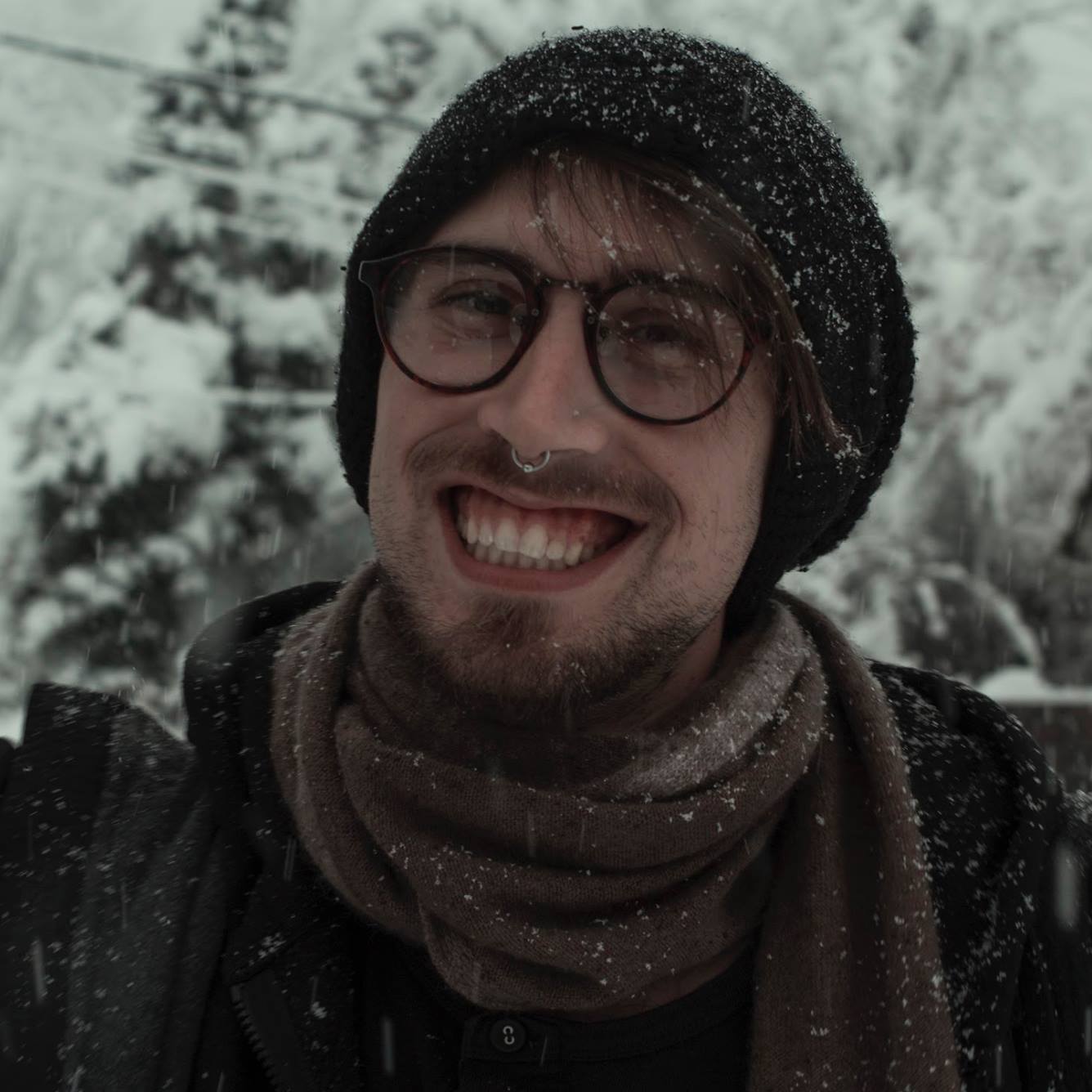 Portrait in the snow